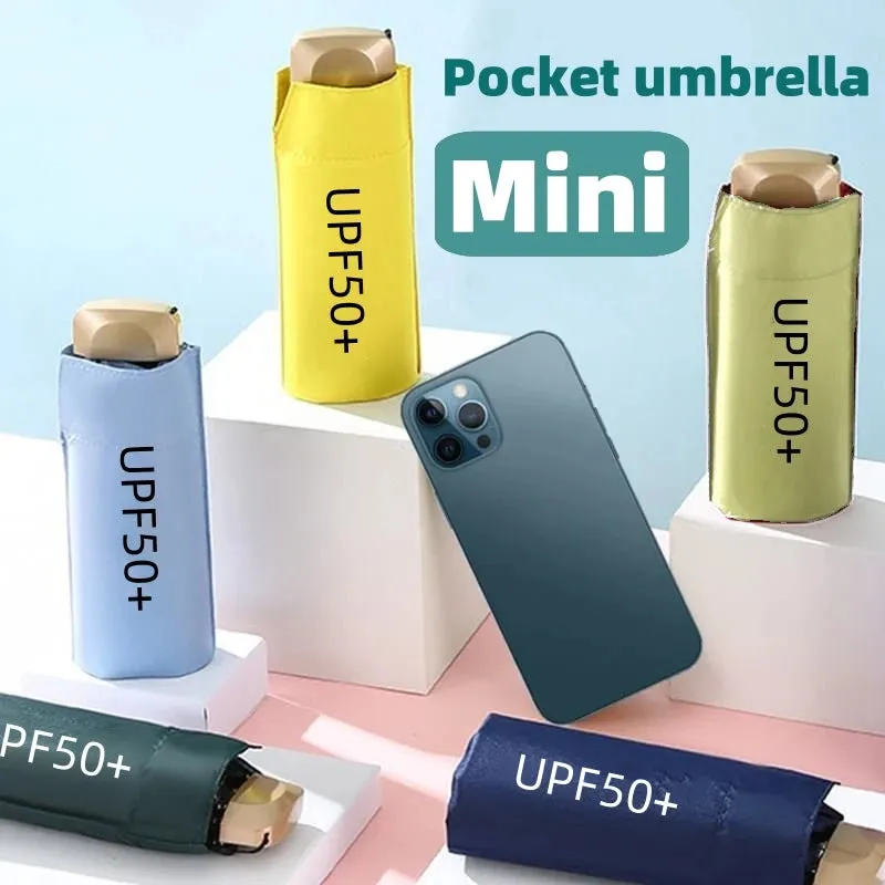 ☀️ 80% OFF! Ultra-Compact Mini Sun Umbrella – Pocket-Sized UV Protection & Rainproof Parasol! ☔✨