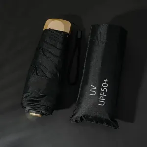 ☀️☔ Mini Pocket Folding Umbrella – Ultra-Light, UV Protective & Waterproof for Travel & Everyday Use! 🌦️✨