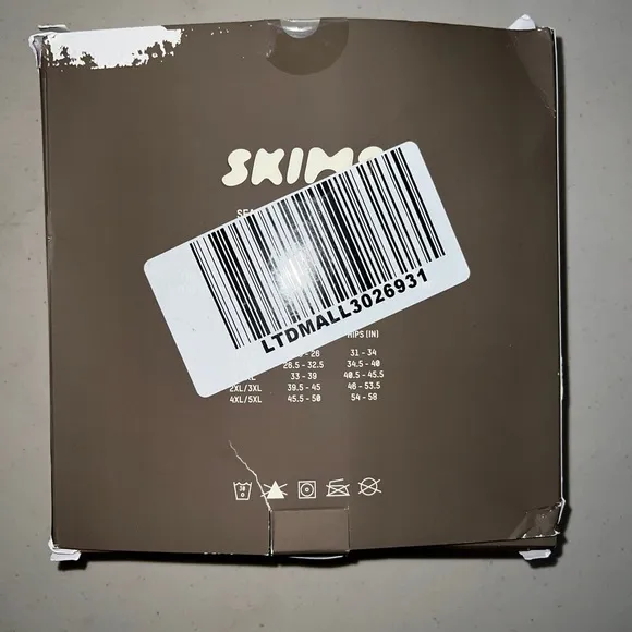 🖤 NIB! SKIMS Seamless Sculpt Thong Black Bodysuit
