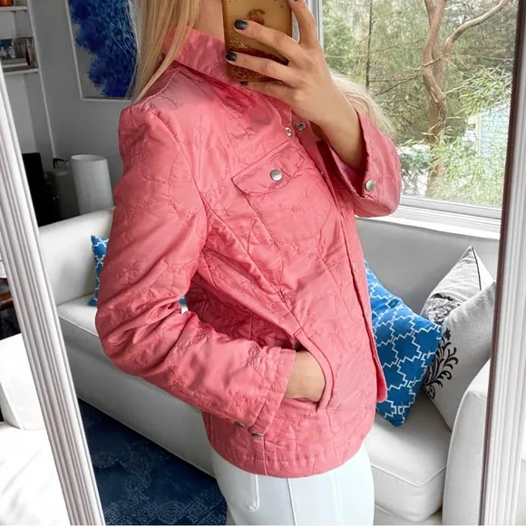 🌷 TCM CANDY PINK QUILTED SPRING JACKET!
