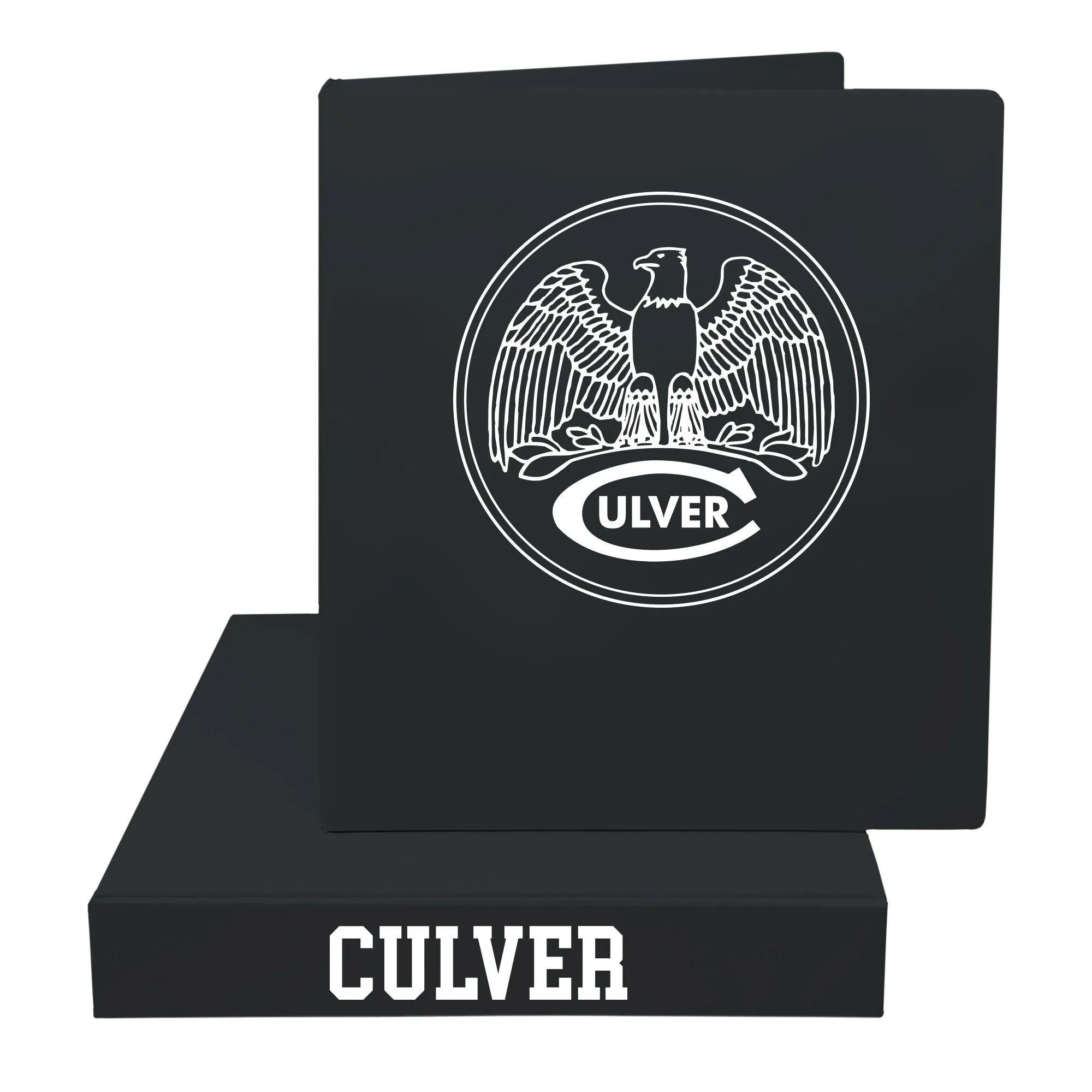 1 1/2" Vinyl 3 Ring Binder- Black