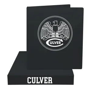 1 1/2" Vinyl 3 Ring Binder- Black