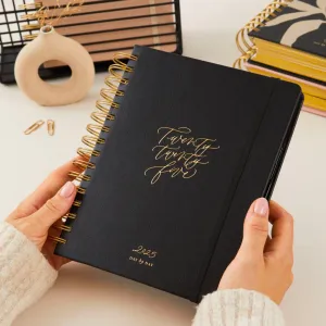 2025 Daily Planner - Black - LAST ONE