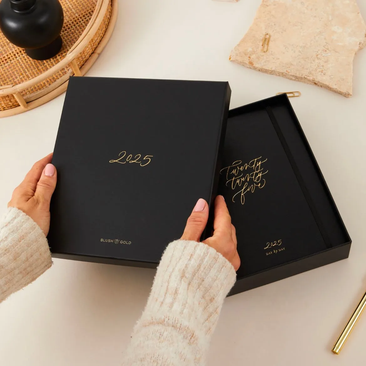2025 Daily Planner - Black - LAST ONE