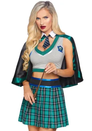 3 Piece Sinister Spellcaster - Multi Color/Green -