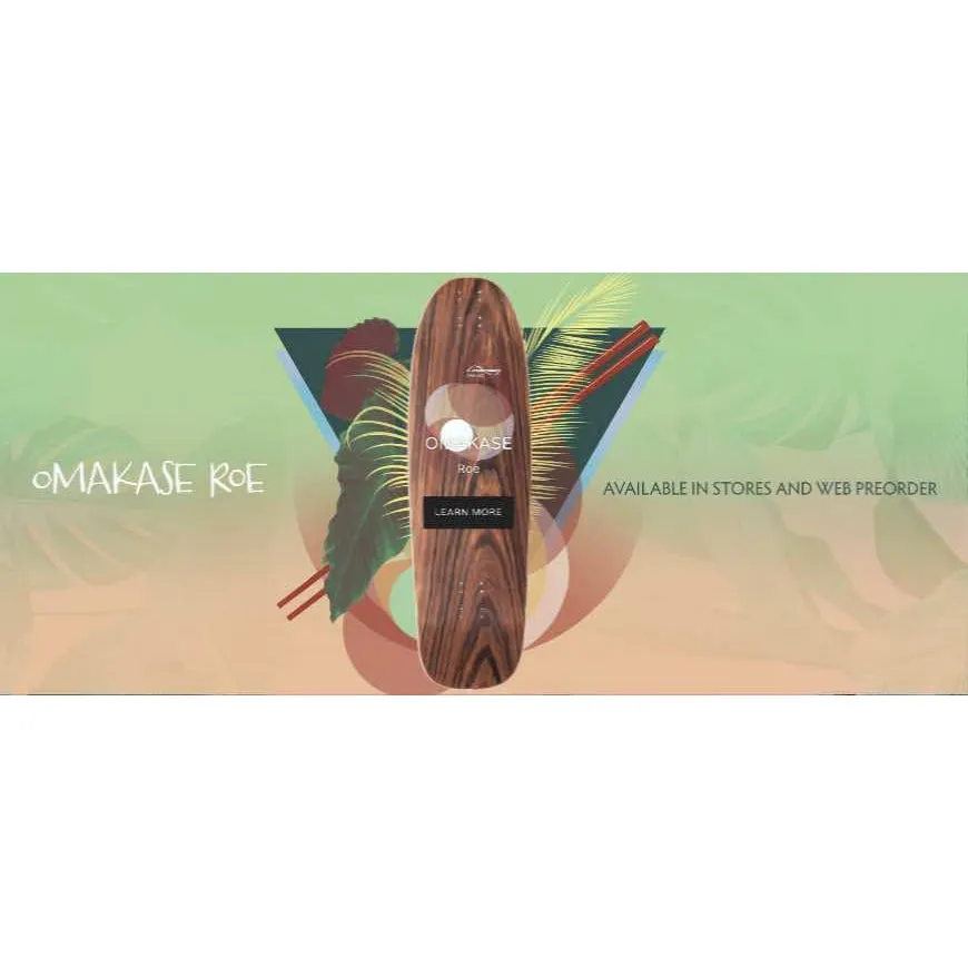 33.5" Loaded Boards Omakase Roe Deck