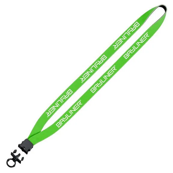 3/4 Neoprene Lanyard w/Snap-Buckle Release w/O-ring Attachment