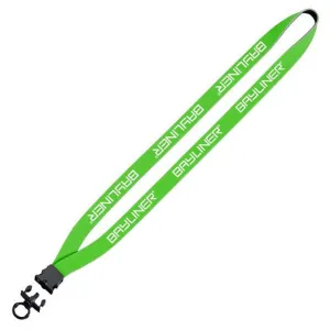 3/4 Neoprene Lanyard w/Snap-Buckle Release w/O-ring Attachment