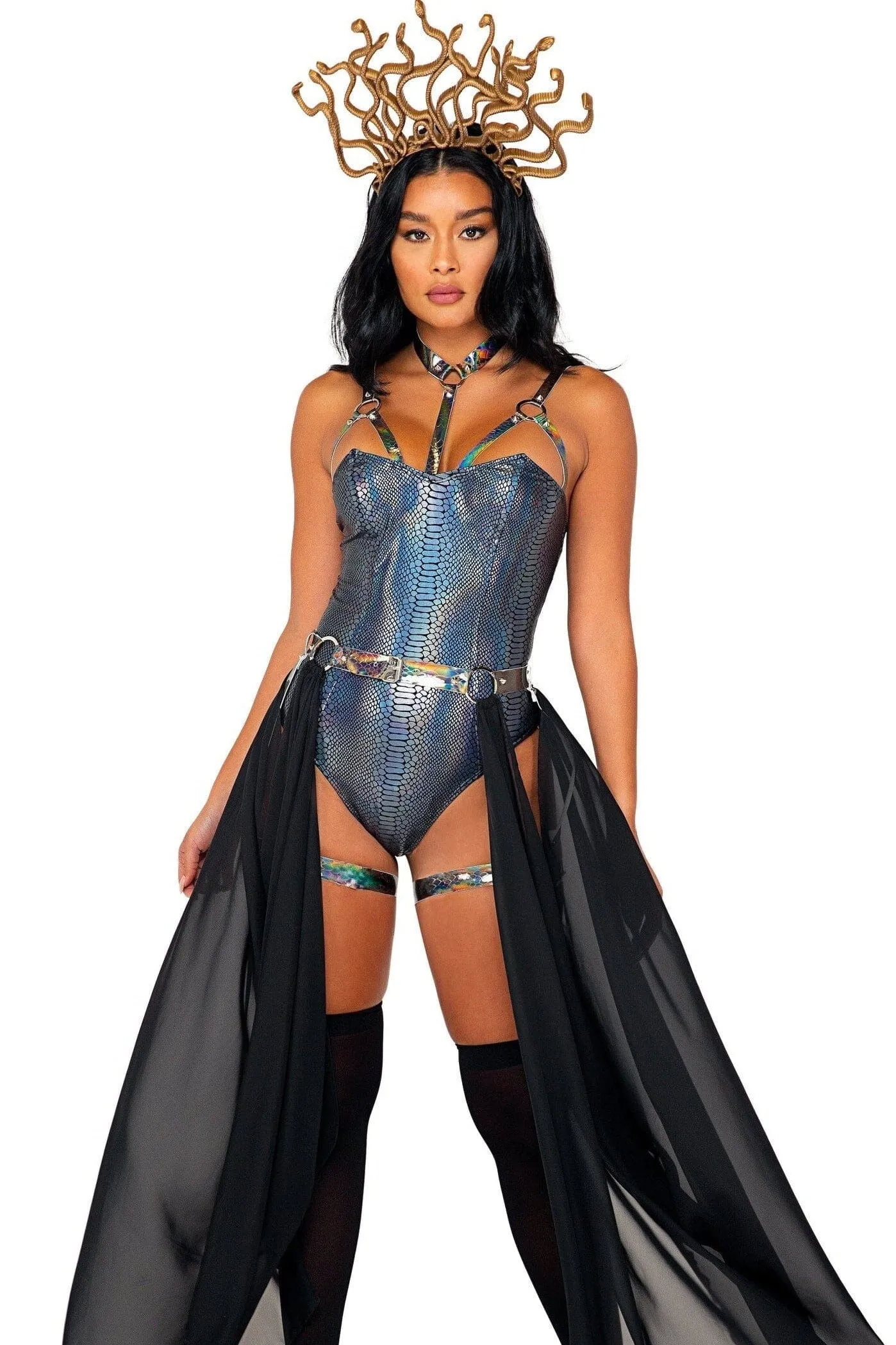 3pc Sensual Serpent Medusa Queen