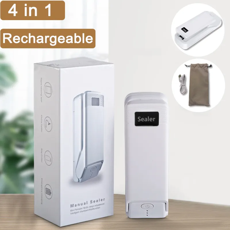 4-in-1 Rechargeable Mini Bag Sealer