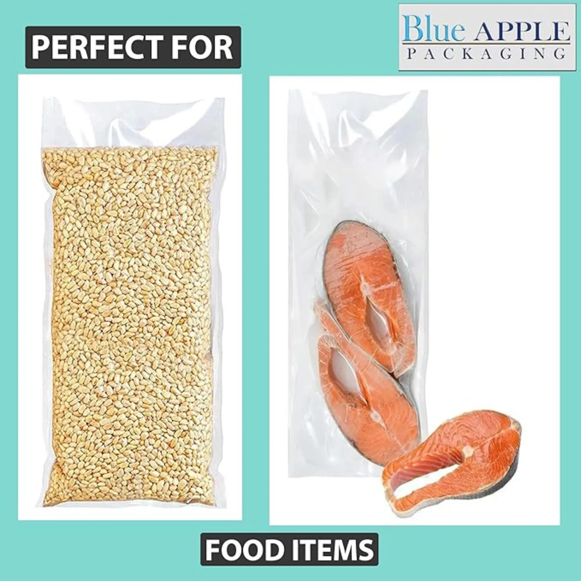 4X6 inches Vacuum Pouches Laminated 3 Mil Poly-Nylon (PN)