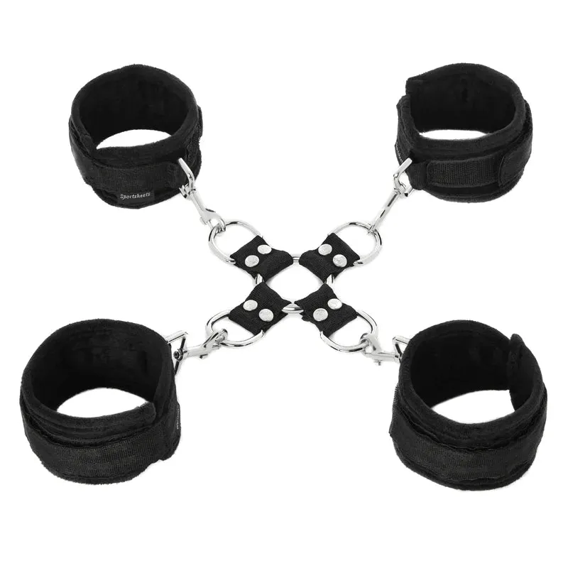 5 piece hog tie & cuff set ~ Sportsheets