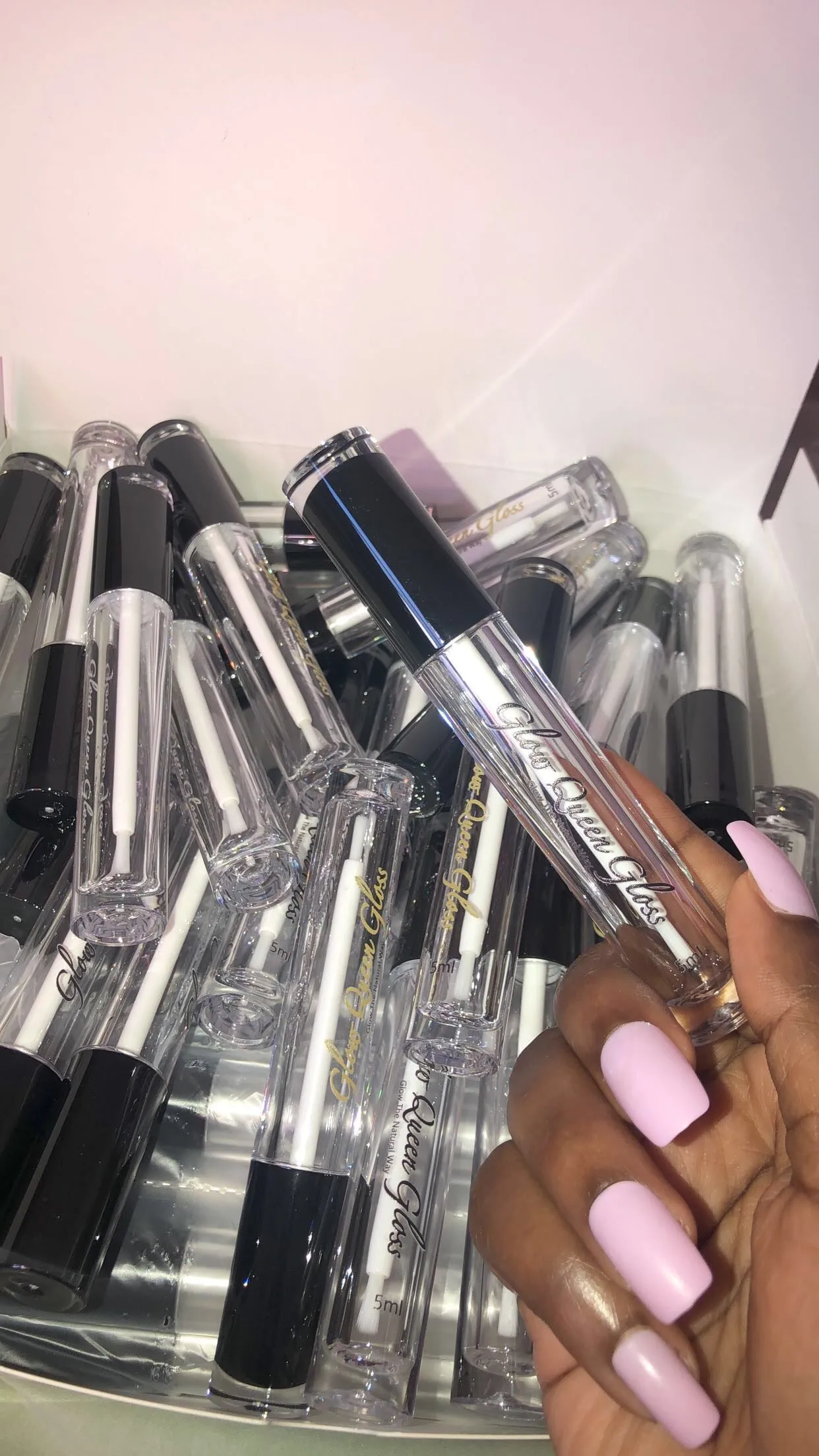 50pcs Brush Tubes with LOGO! (Screen Printing NOT Stickers)