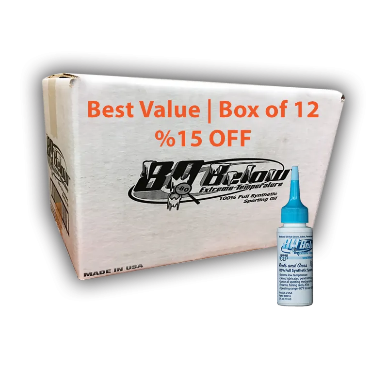 80 Below Needle Tip Bottle 2 oz. | Extreme Temperature Sporting Oil Synthetic