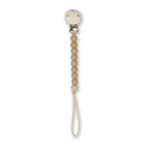 Abel pacifier strap - Beige