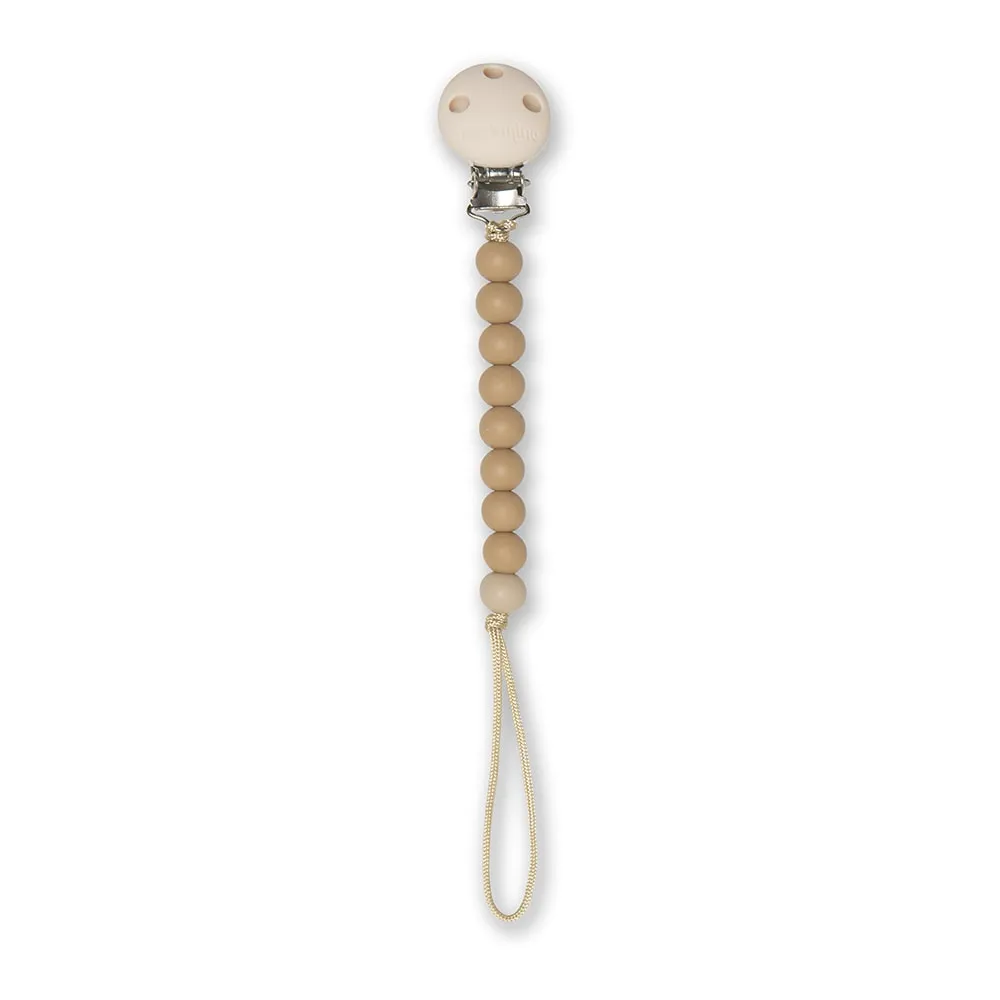 Abel pacifier strap - Beige