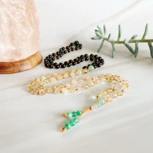 Adjustable 108 Mala Beads - Prosperity