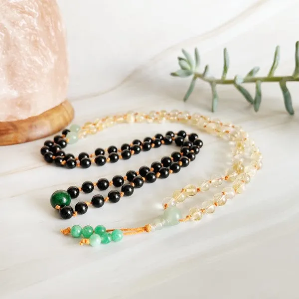 Adjustable 108 Mala Beads - Prosperity