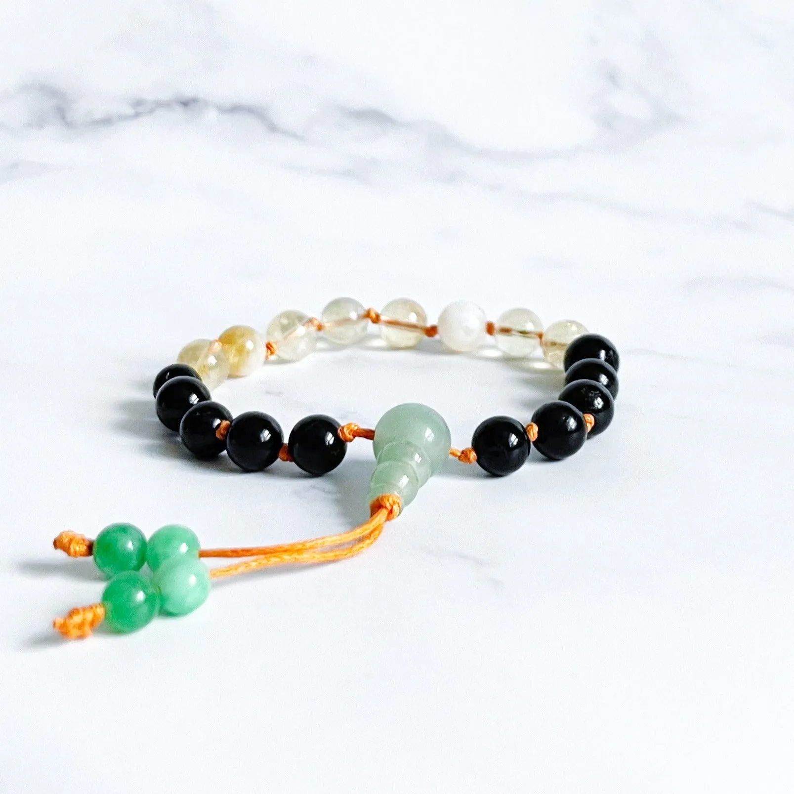 Adjustable Mala Bracelet - Prosperity