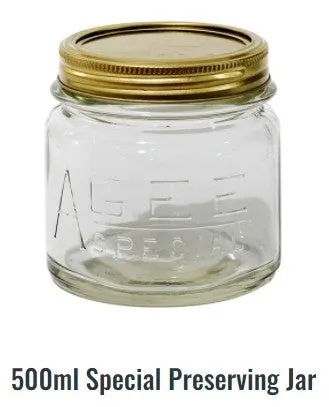 Agee Preserving Jar 500ml