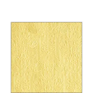 Ambiente Embossed Napkins Elegance Vanilla -  Available in 2 sizes
