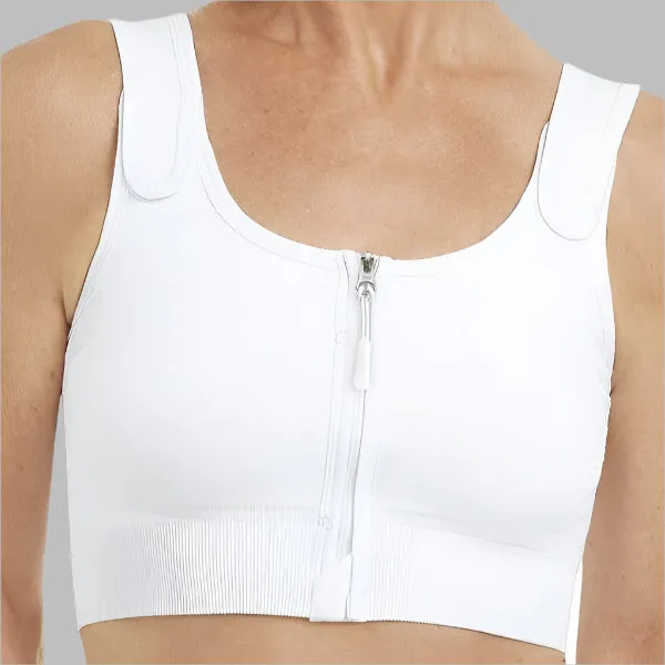 Amoena Pamela Compression Bra - White 45010