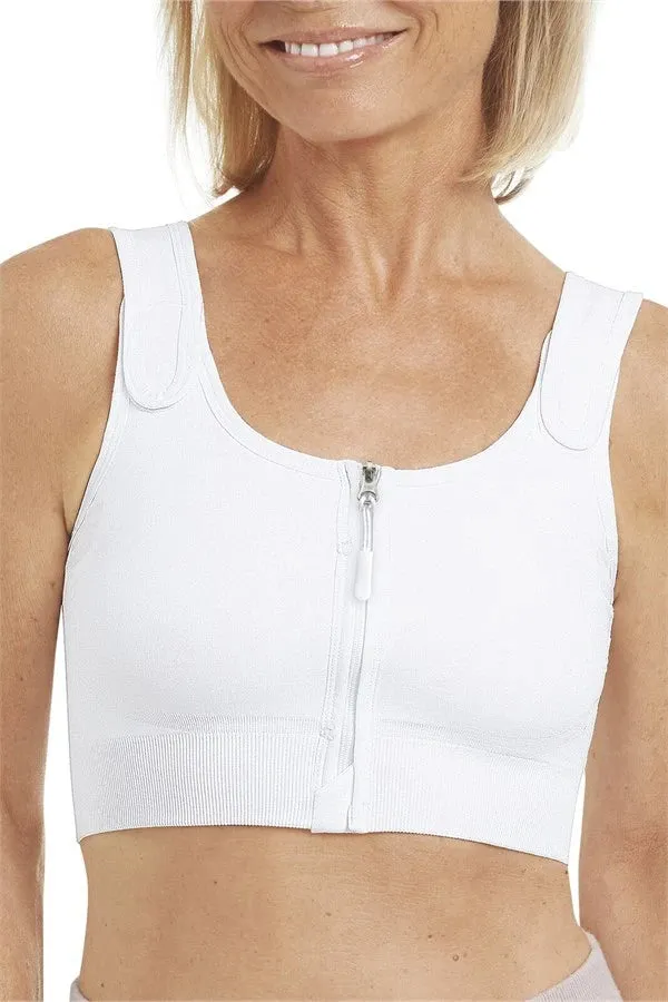 Amoena Pamela Compression Bra - White 45010