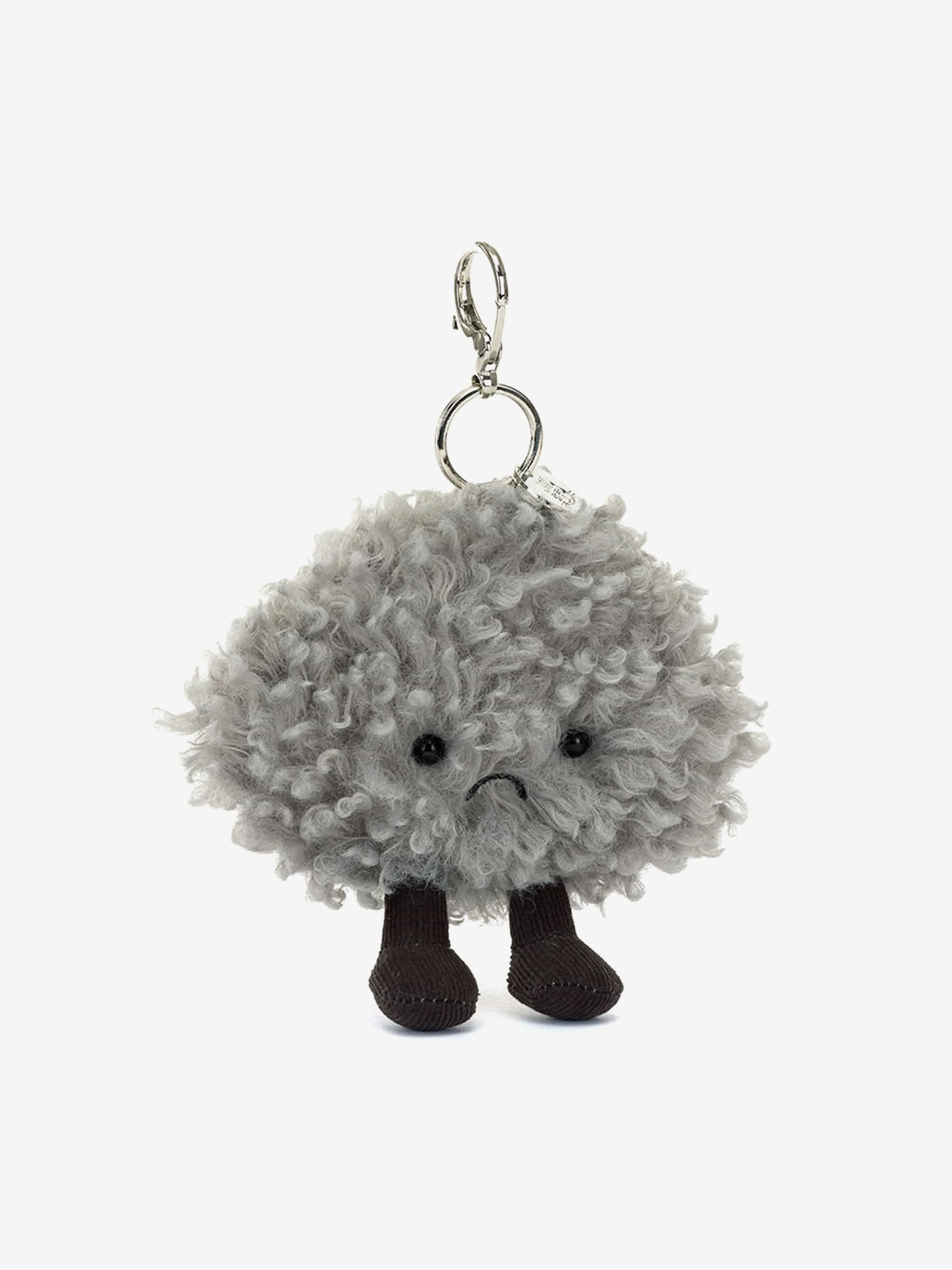 Amuseables Storm Cloud Bag Charm in Grey (17cm)