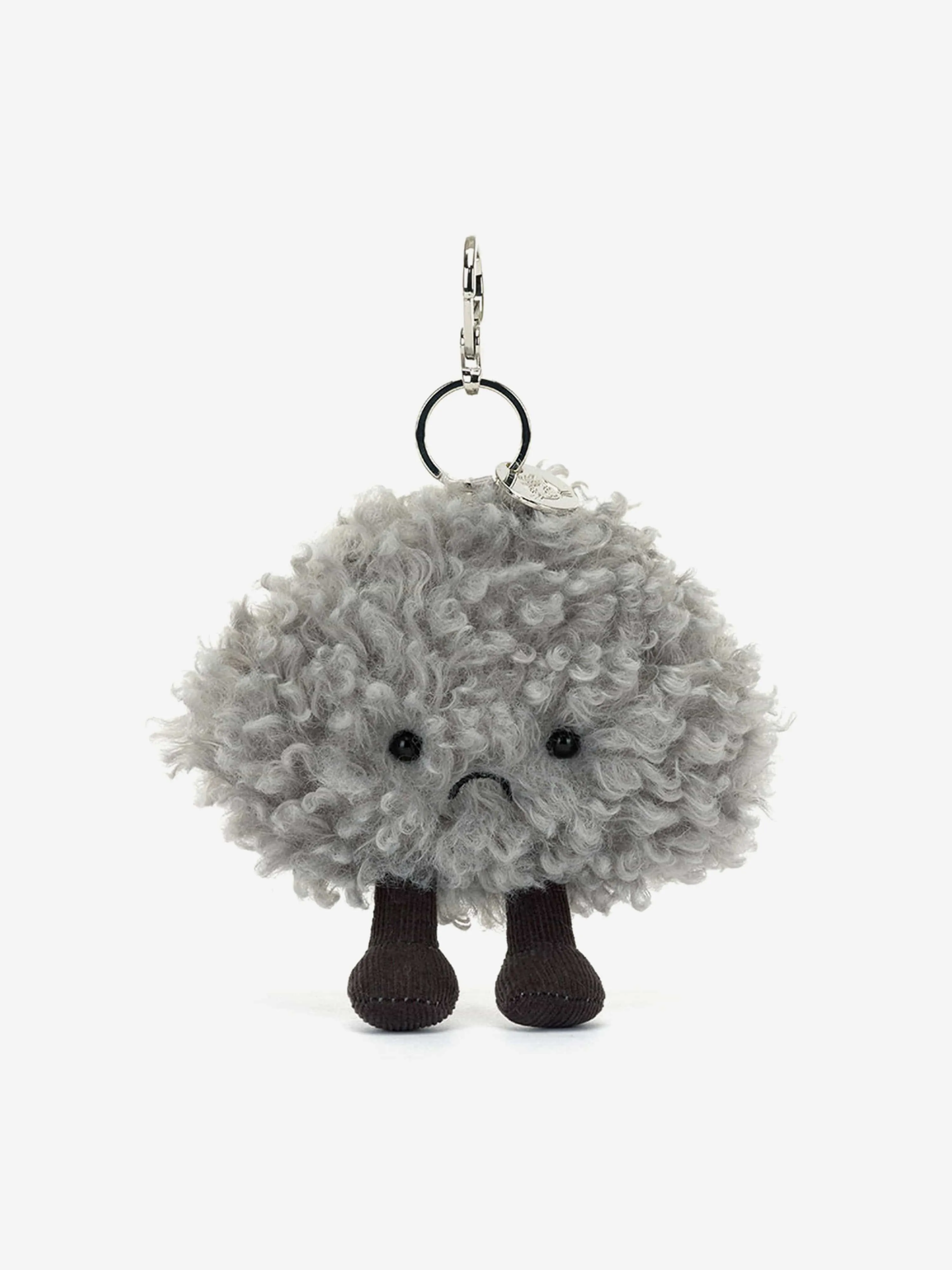 Amuseables Storm Cloud Bag Charm in Grey (17cm)