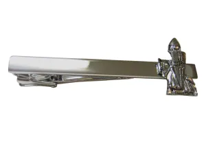Ancient Knight Square Tie Clip