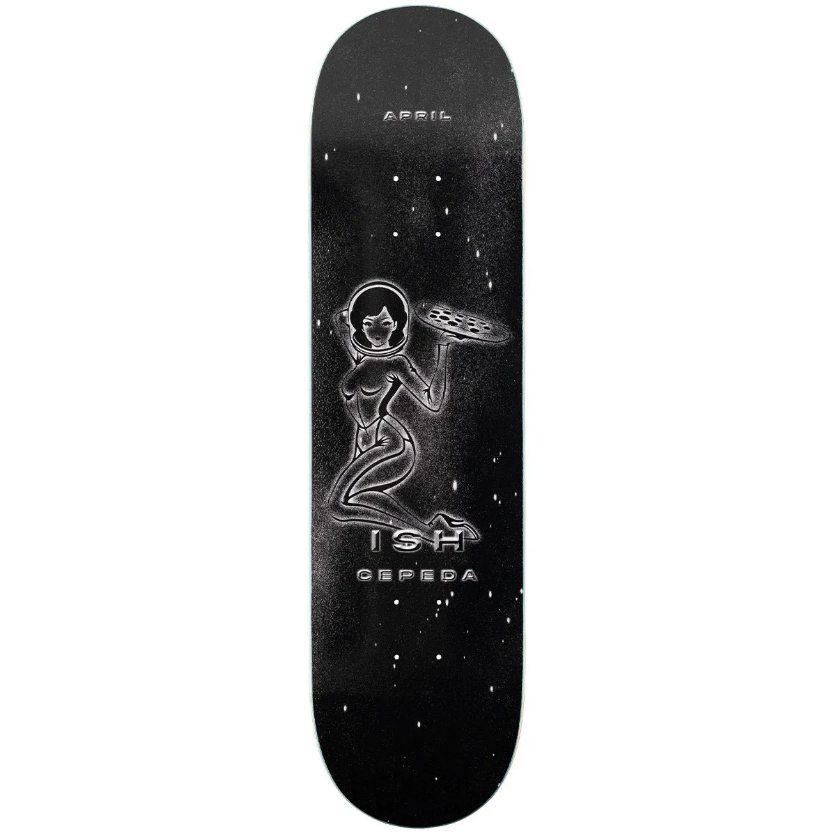 April - Ish Cepeda Out There 8.25 Skateboard Deck