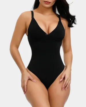 Aria Plunge Thong Bodysuit