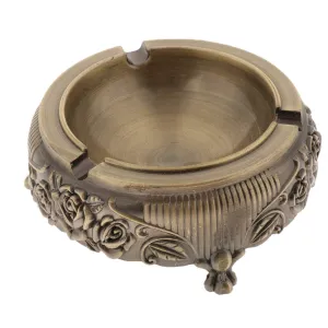 arythe VintARYe Cigar Ashtray European Style Mini Astray Home Bar Decor Bronze