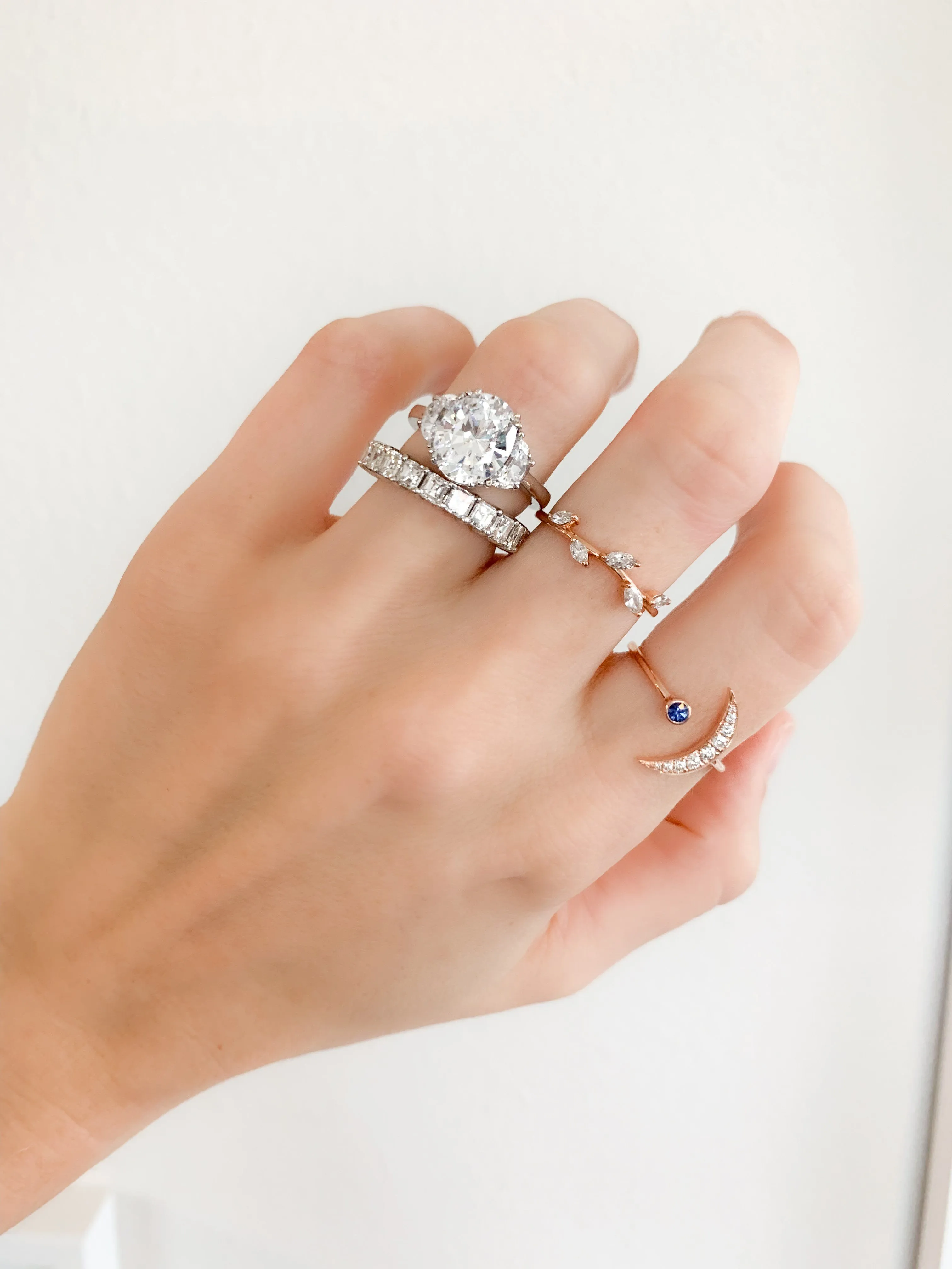 Asscher Cut Diamond Eternity Band