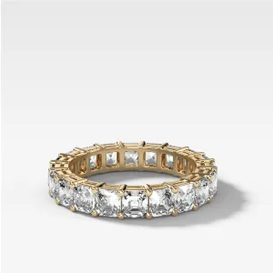 Asscher Cut Diamond Eternity Band