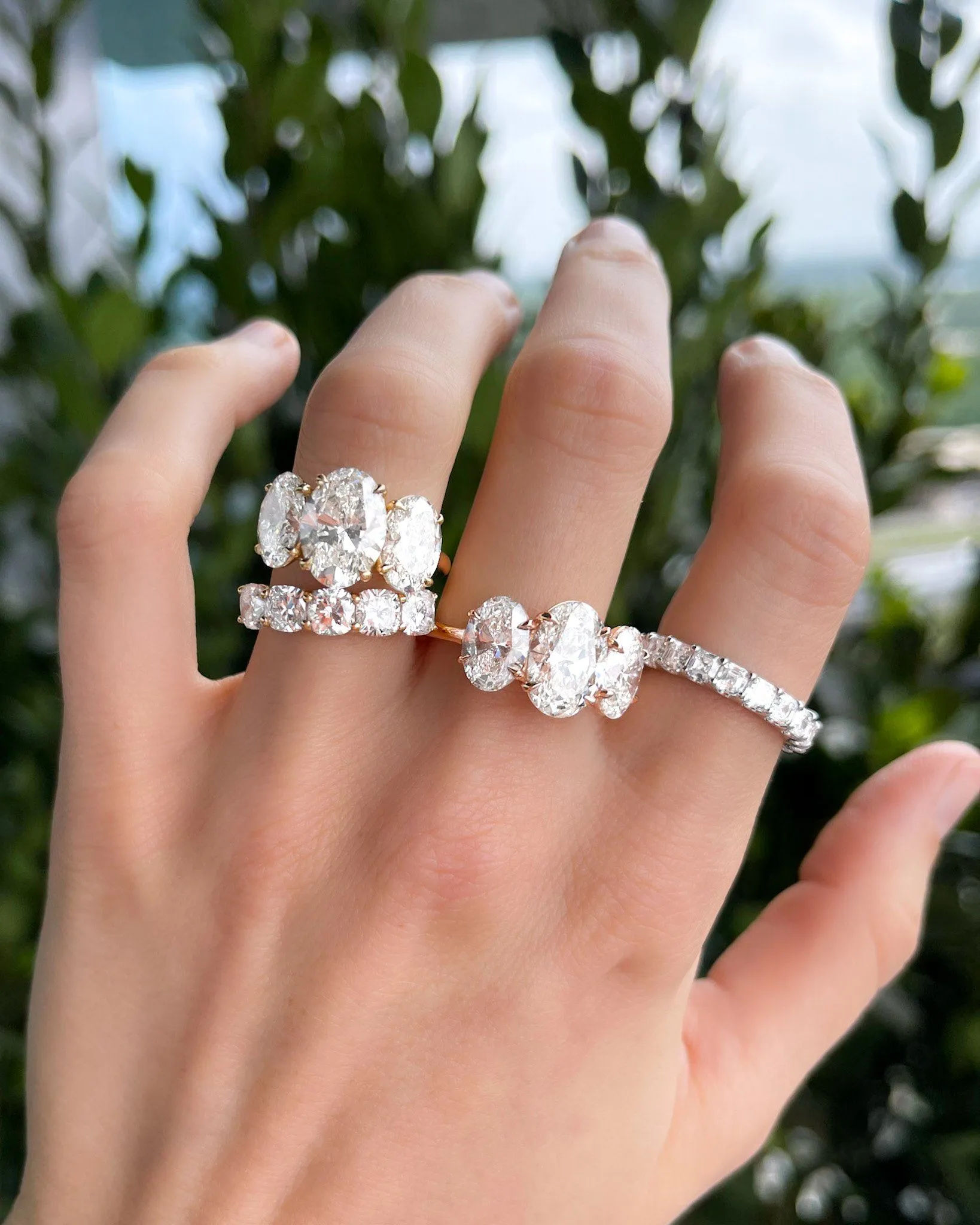Asscher Cut Diamond Eternity Band