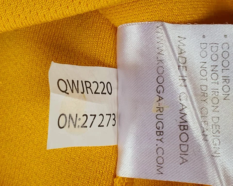 AUSTRALIA 2013-2014 RUGBY INTERNATIONAL HOME WALLABIES KooGa JERSEY UNION SHIRT MEDIUM