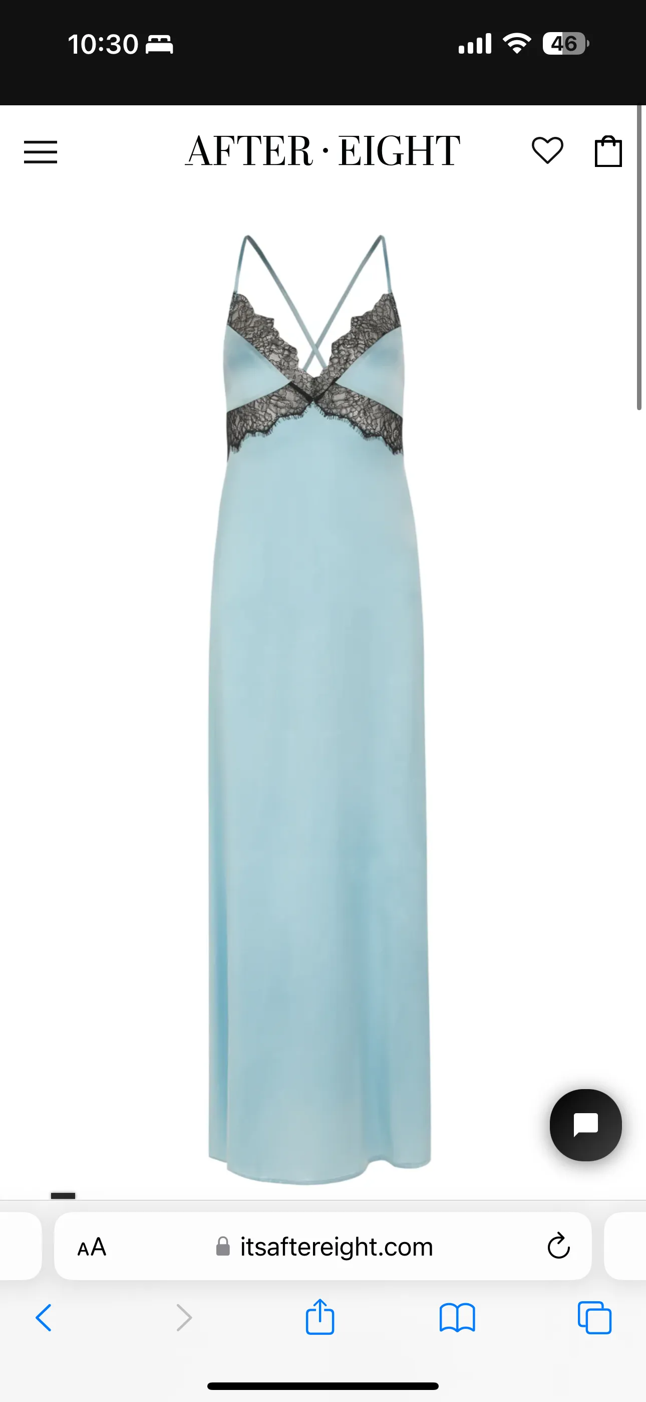 Auteur Oliver Dress -Sky Blue