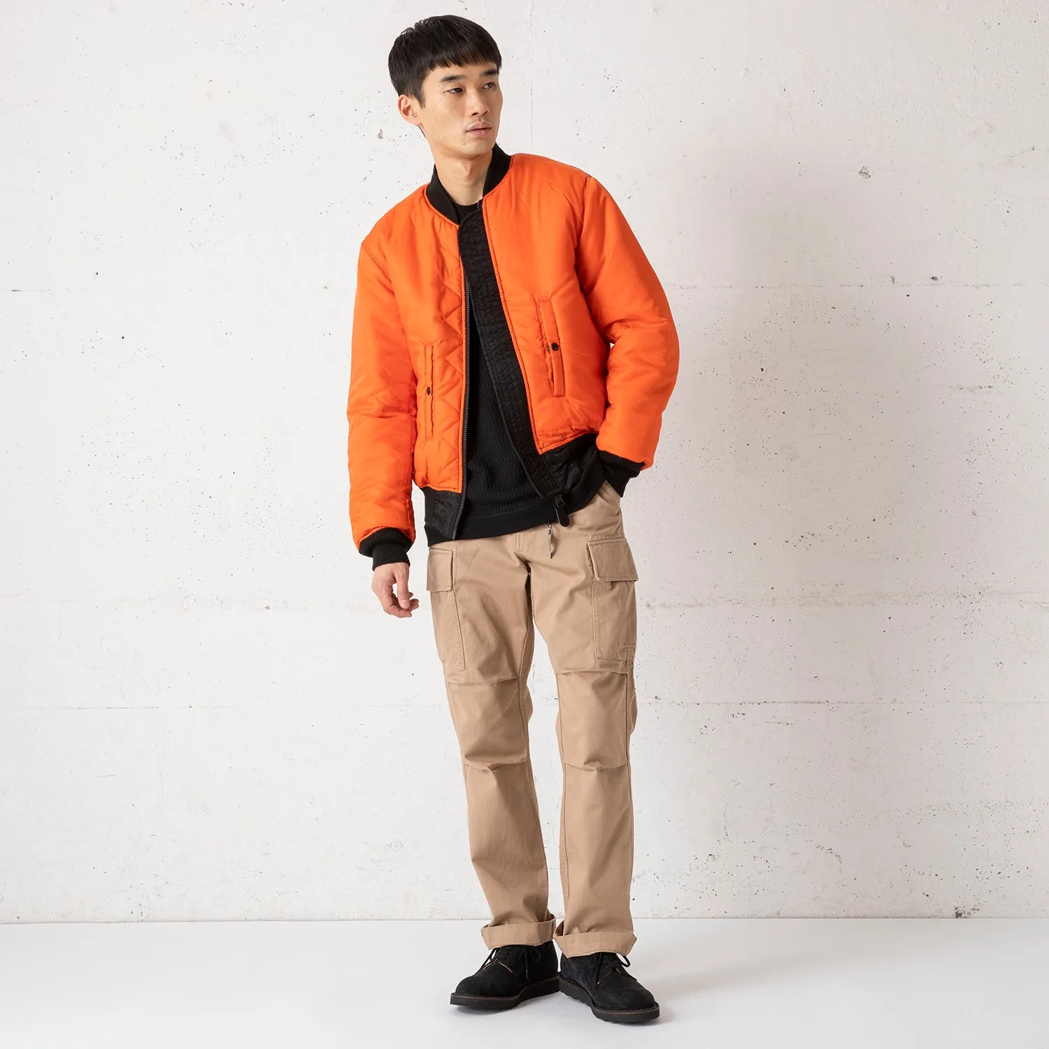 AVIREX DAILY WEAR | アヴィレックス デイリー ウェア　MA-1 COMMERCIAL LOGO