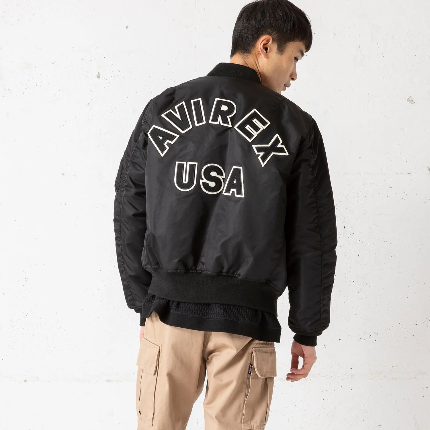 AVIREX DAILY WEAR | アヴィレックス デイリー ウェア　MA-1 COMMERCIAL LOGO