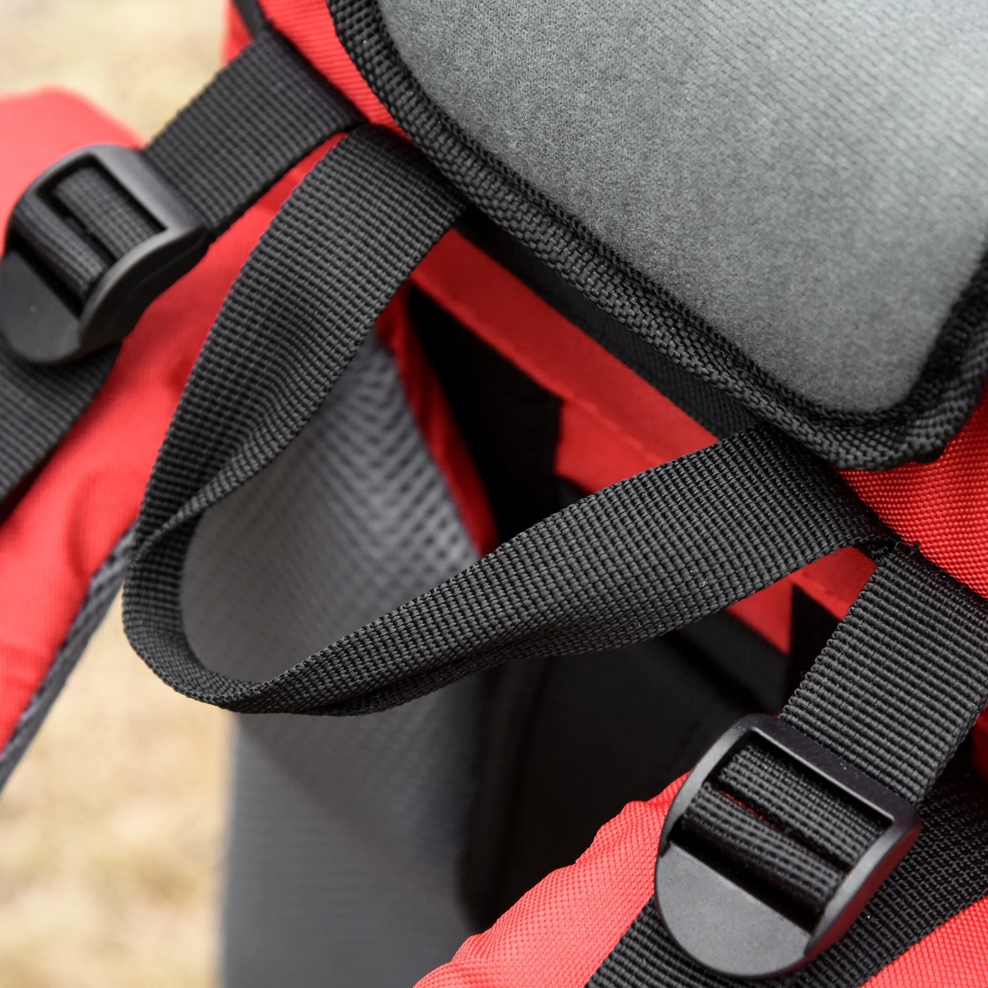 Baby Backpack Carrier for Hiking with Ergonomic Hip Seat Detachable Rain Cover