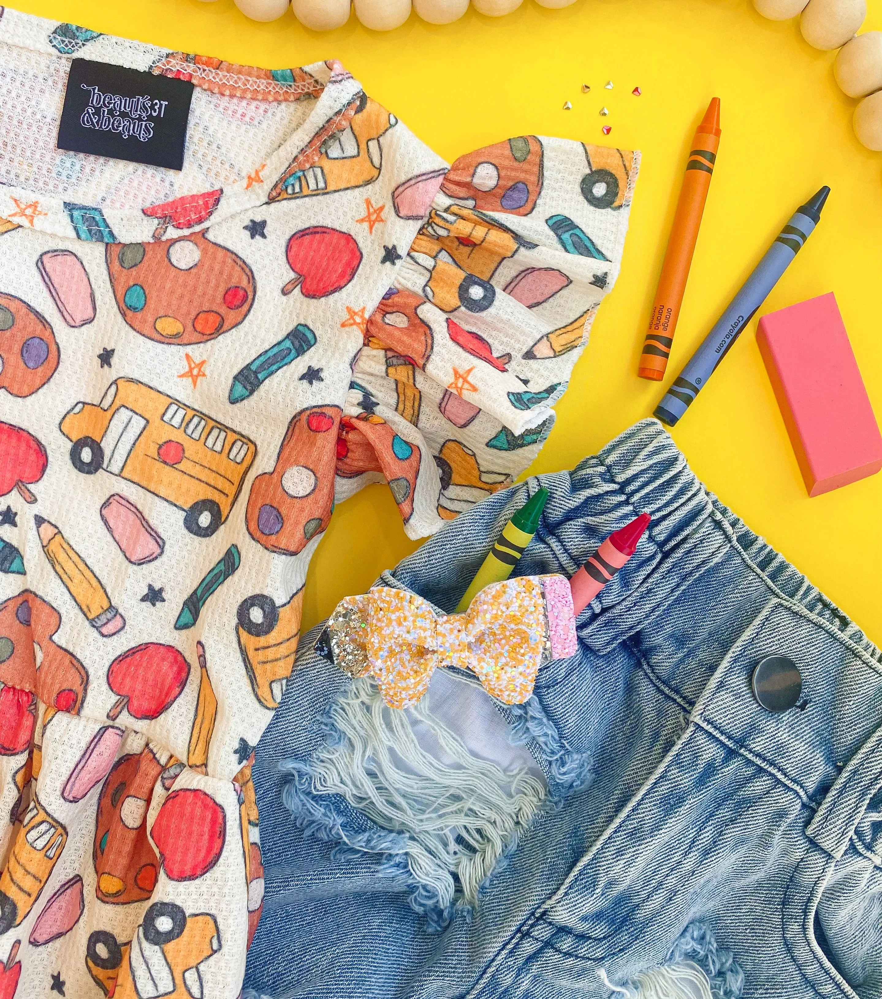 back to school peplum