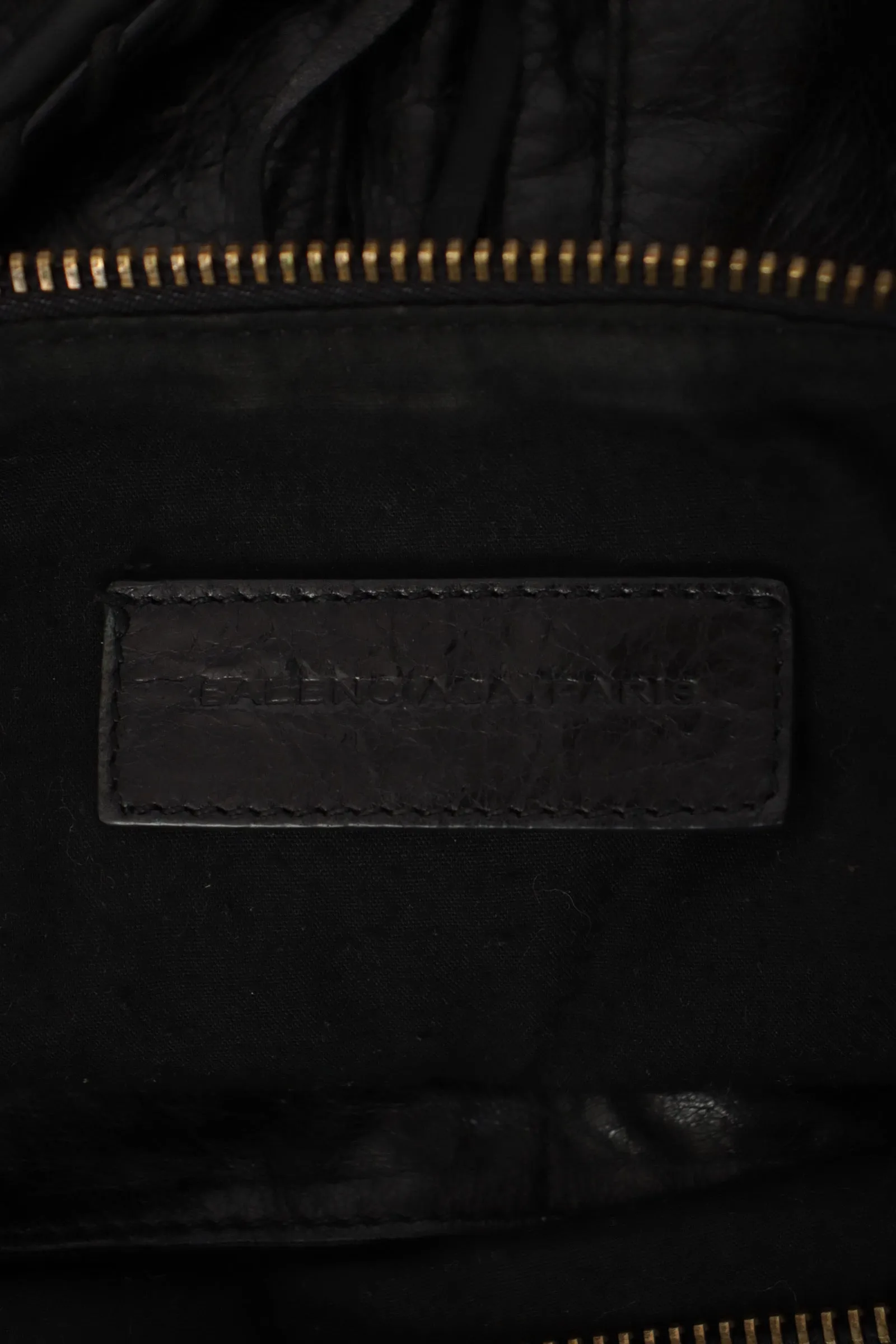 Balenciaga Motocross Lambskin Tote Bag
