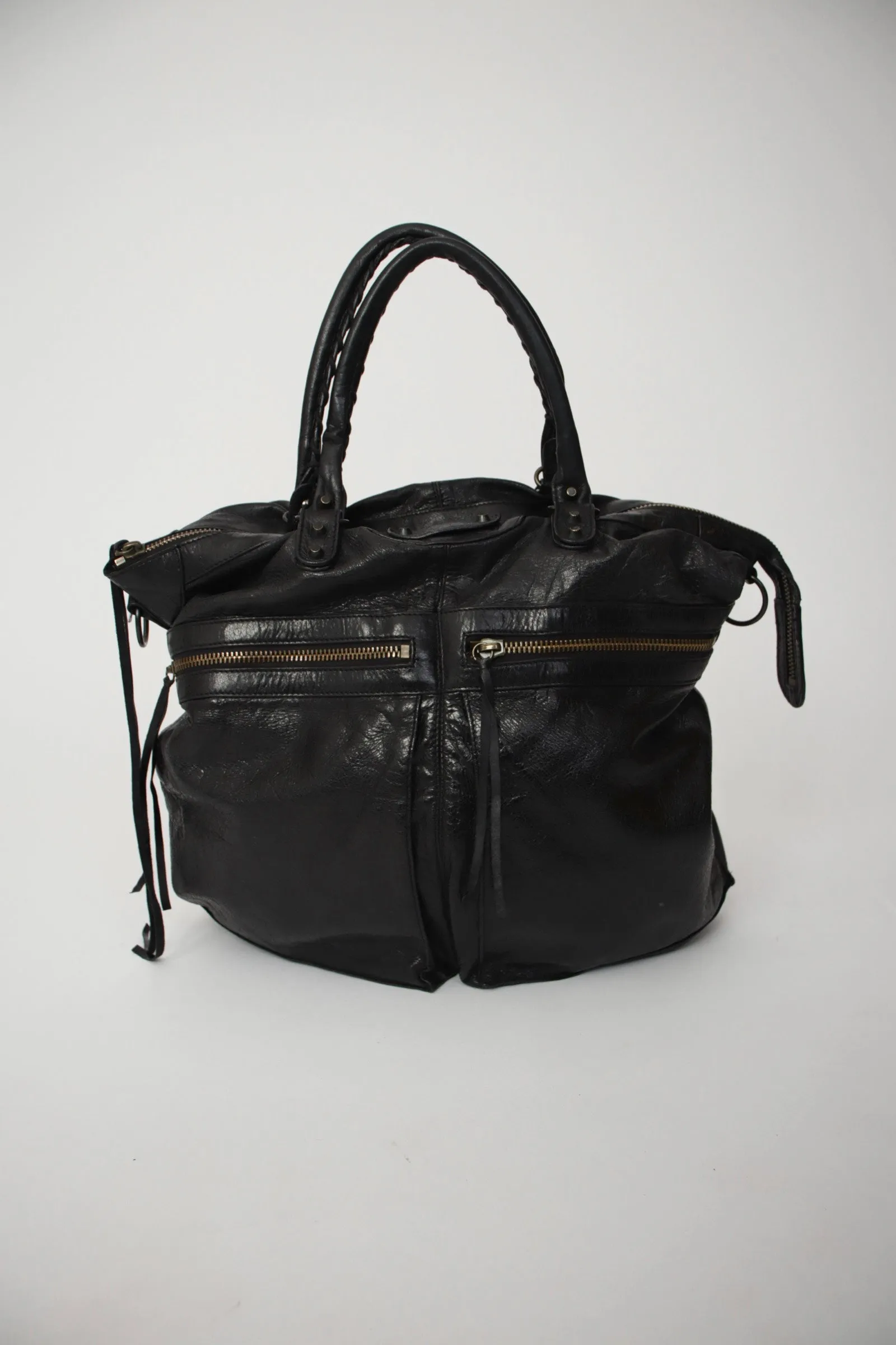 Balenciaga Motocross Lambskin Tote Bag