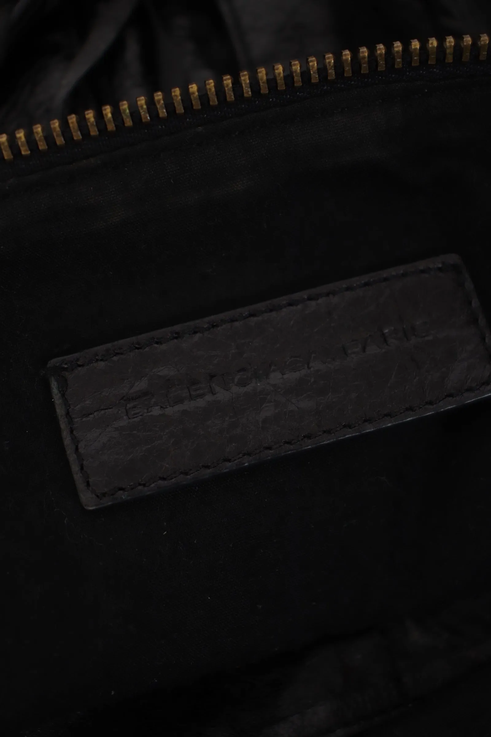 Balenciaga Motocross Lambskin Tote Bag