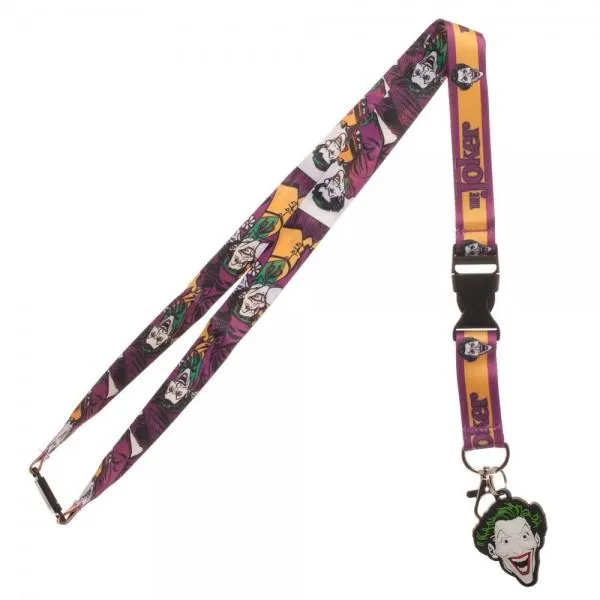Batman Joker Logo Character Lanyard