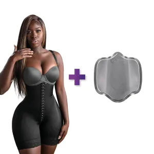 BBL & Lipo | Stage 2 Faja Post-Op Shapewear | No Bra   Ab Board Max
