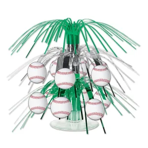 Beistle Baseball Mini Cascade Centerpiece   (1/Pkg) Party Supply Decoration : Baseball
