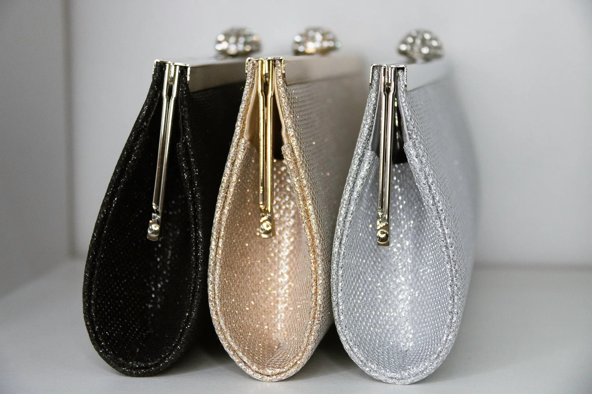 Belle Clutch in Black