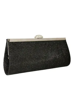 Belle Clutch in Black